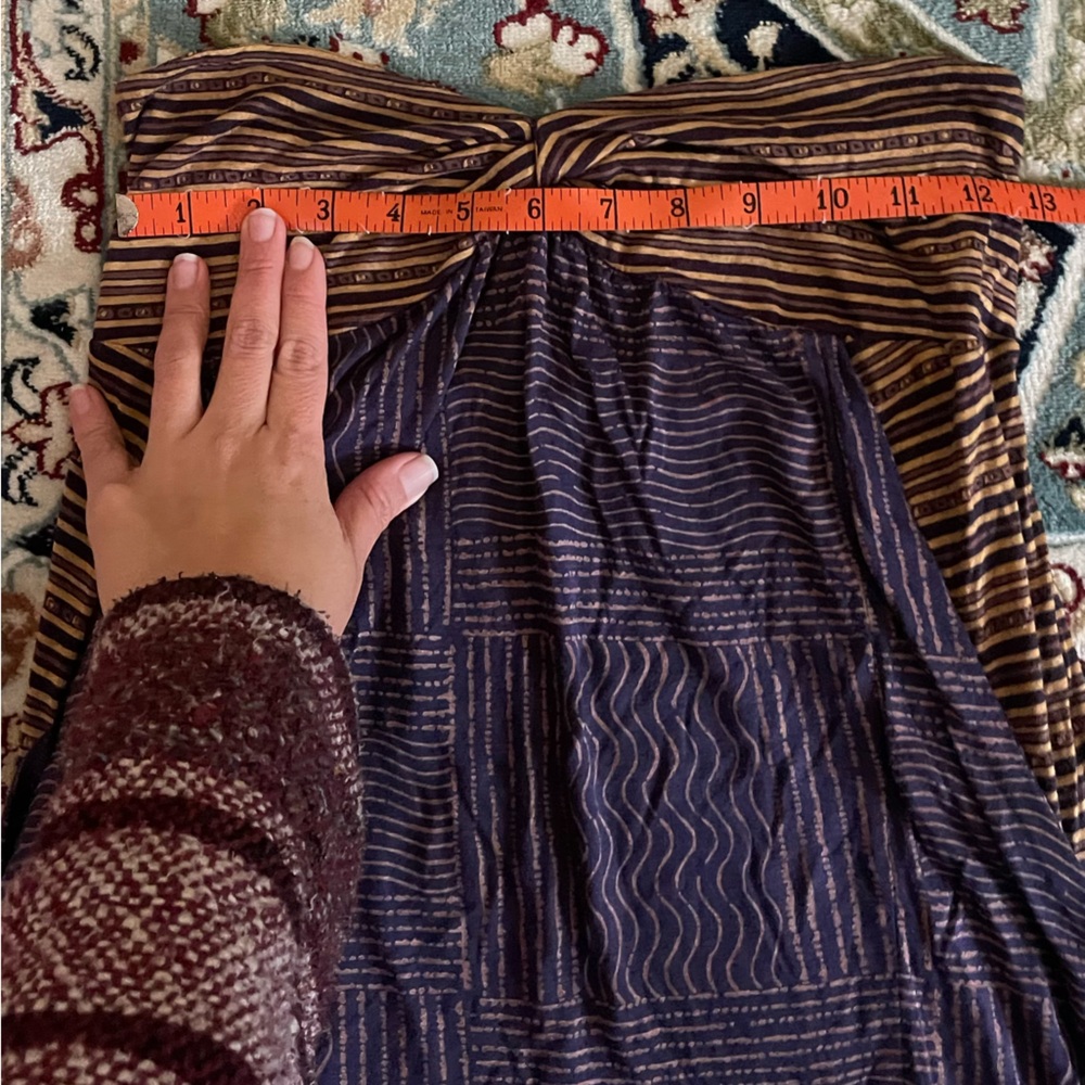 silence + noise strapless tube top Urban Outfitters boho bohemian hippie UO - M - Picture 12 of 13